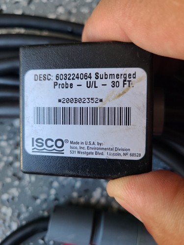 ISCO 603124001 4120 / 603224064 Case PH Probe / Meter / Temp Untested Sampler - Picture 7 of 8