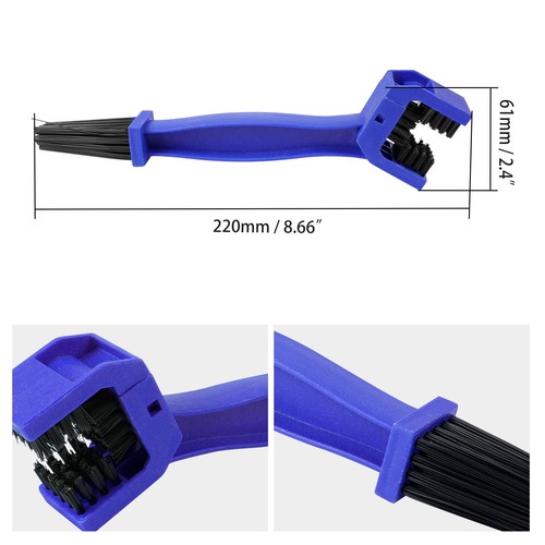 Universal Motorcyle Chain Gear Cleaning Brush For Dirt Bikes MX ATV Quad Bicycle - Picture 7 of 10
