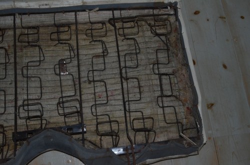 Mercury Cougar XR7 1971 1972 1973 OEM cupé blanco techo asiento trasero - Imagen 16 de 16