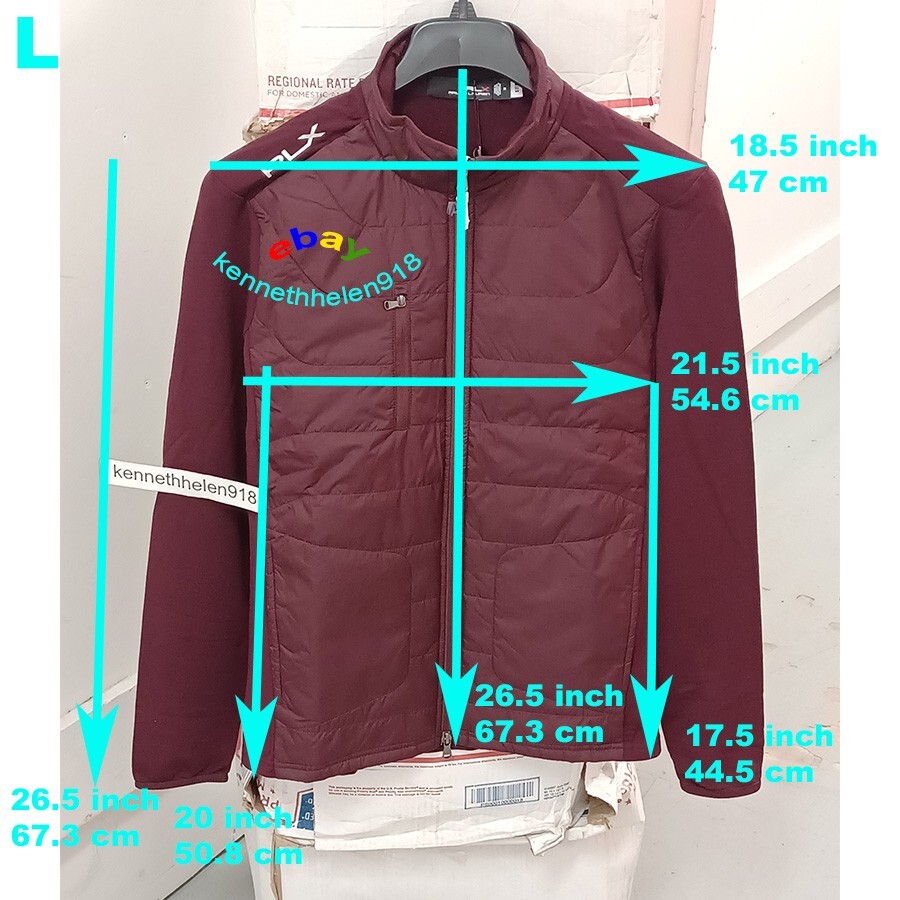 RLX Golf ジャケット 【M】 RLX Golf Jacket Men's SZ S Polo Ralph Lauren Pale Blue