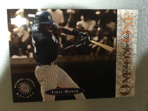 1995 Upper Deck Minor League Baseball- Michael Jordan One on One 10 Card Set - Picture 11 of 11