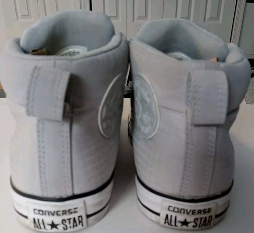 Converse All Star Chuck Taylor grau gewebtes Muster Turnschuhe Größe 9 Herren 11 Damen - Bild 5 von 12
