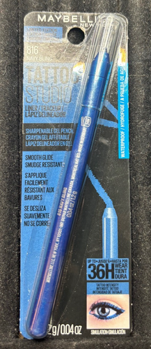 Maybelline Tattoo Studio Waterproof Liner Sharpenable Gel Pencil, You Choose - Picture 3 of 6
