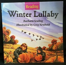 WINTER LULLABY Big Book homeschool school teacher reading learning 1st Grade 1