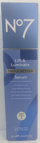 No7 Lift & Luminate Triple Action Serum 50ml ***Free UK POSTAGE*** - Picture 5 of 5