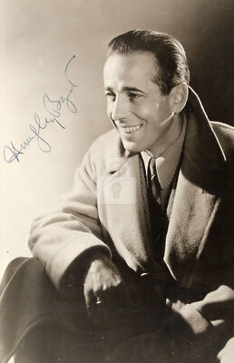 Humphrey Bogart Signed Autograph RPPC Photo Postcard COPY | eBay