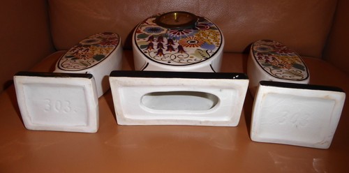 !!!!! ART DECO CARSTENS SPRITZDEKOR UHR KERAMIK !!!!! - Bild 4 von 4