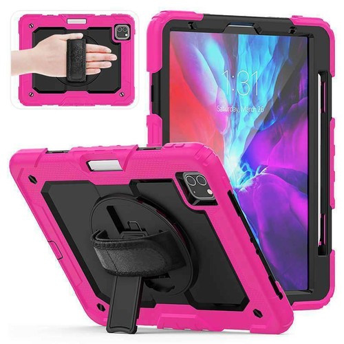 Kids Heavy Duty Rugged Stand Case Cover For iPad 7/8/9th Air4/5 2022 Pro 11 12.9 - Picture 59 of 118