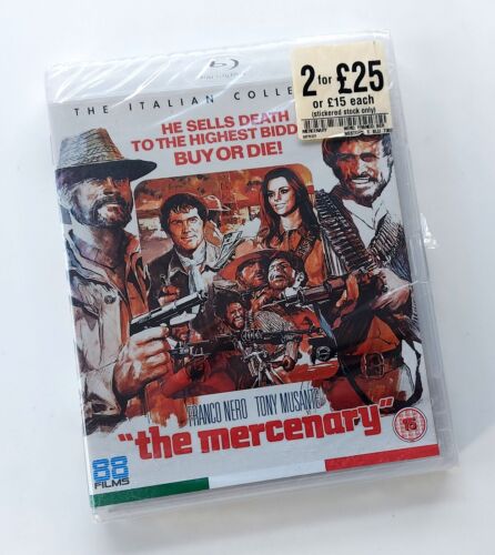 The Mercenary - 88 Films Blu Ray - Italian Collection, New and Sealed - Photo 1 sur 2