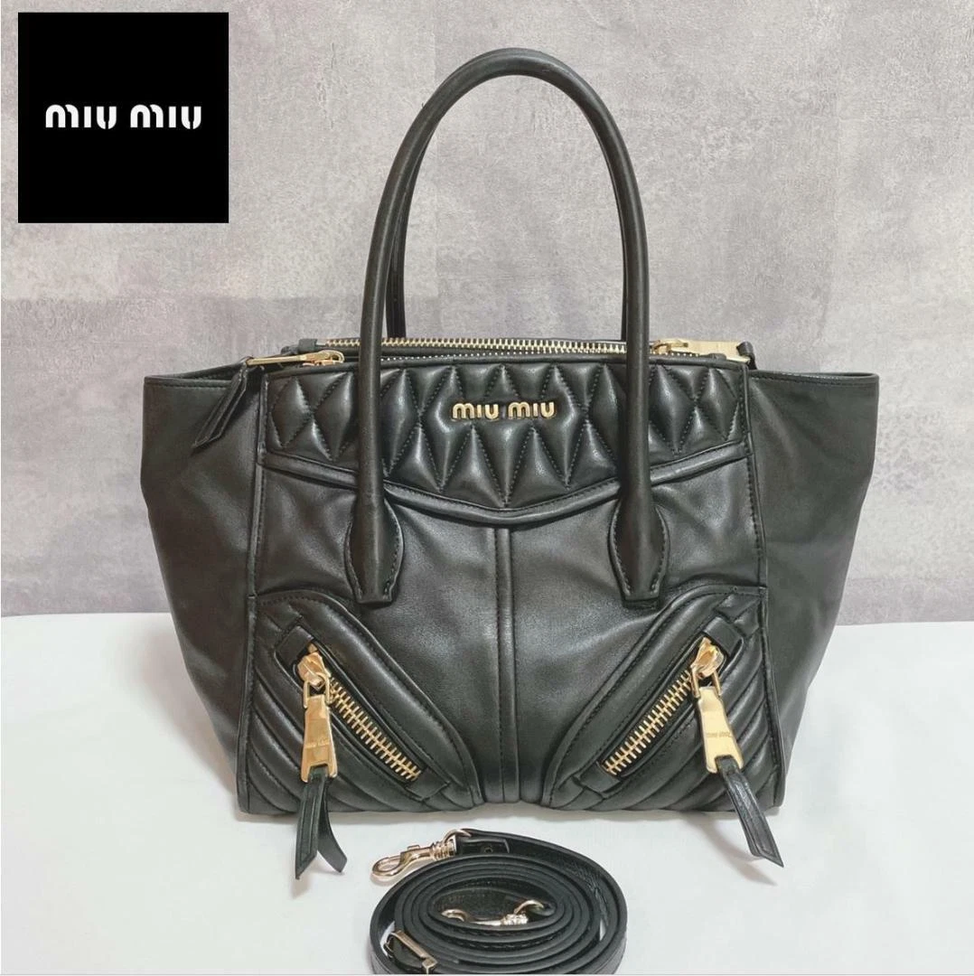 Miu Miu Large Tote 2way Shoulder Bag