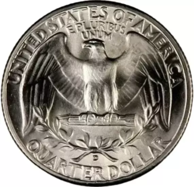【銀90%】 1941年1943年1944年 アメリカ ワシントン・クォーター 1943-D Washington Quarter ~ Gem BU ~ 90% Silver | eBay