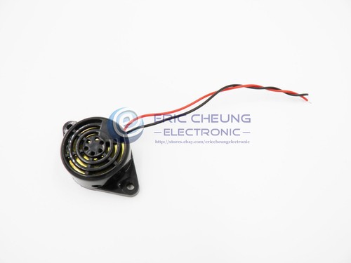 2 Stück DC3-24V SFM-27-W High Decibel Alarm Buzzer Continue Voice Ringer Buzzer