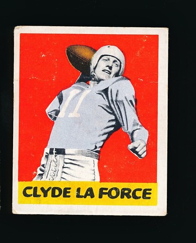 1948 Leaf Clyde LaFORCE #68 sehr guter Zustand +