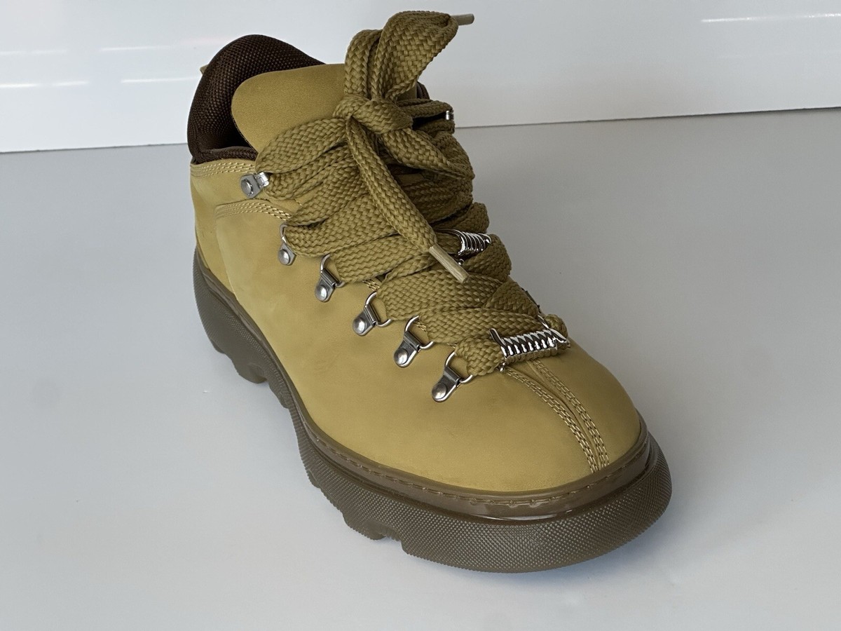 Burberry Manilla Leather Ankle Trek Boots 12 US (45 Euro  display picture 1