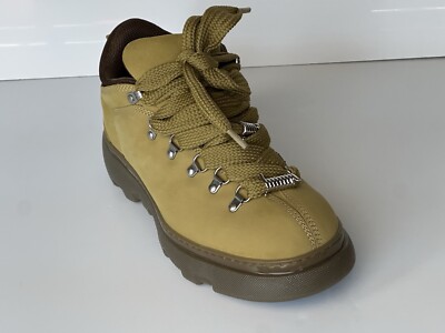 Burberry Manilla Leather Ankle Trek Boots 11.5 US (44.5 Eu) 8074577 IT NIB $1190 s-l1200.jpg main image 2