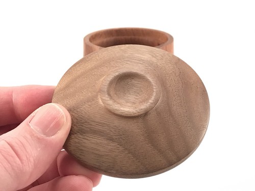 Handmade, Lidded Bowl/Trinket/Gift Box #043- Charles Lewandowski, Waco, Texas - Picture 2 of 2
