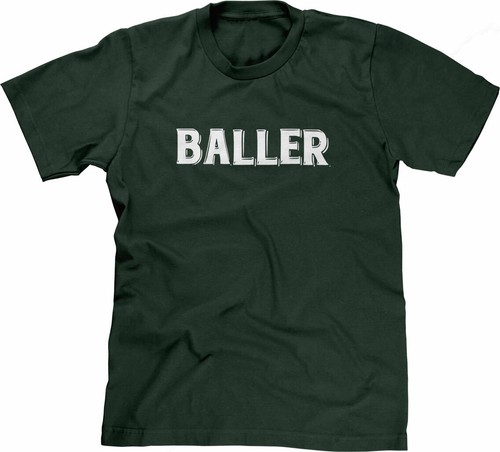 Baller T-Shirt lustiger Spruch sarkastisch Neuheit Humor cool lustig T-Shirts für Männer - Bild 18 von 25