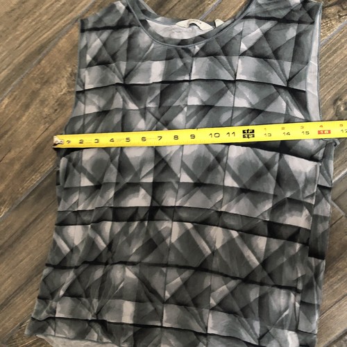 Athleta gray abstract tank top open back White Size XS - Picture 6 of 7