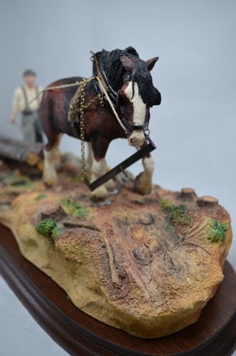 BORDER FINE ARTS LIMITED EDITION LOGGING - Picture 2 of 11