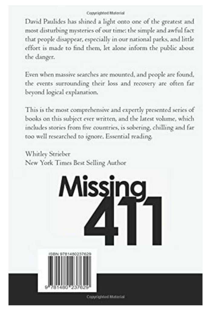 洋書 Missing 411: North America by Paulides 918aHgc7QPL._UF350,350_QL80_.jpg