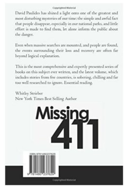 Missing 411 - North America And Beyond (New) David Paulides