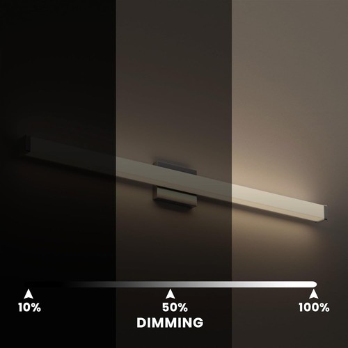 LED Bathroom Vanity Light 24/36/48 Inch Dimmable CCT Changeable LED Lights - Picture 30 of 34