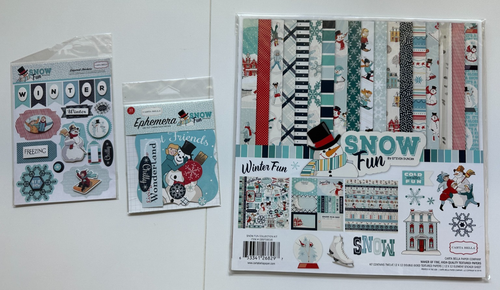 Carta Bella 12 x 12 Scrapbook Kit-Variations-Practically Perfect, Snow Fun, More - Picture 32 of 42