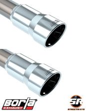 Borla Universal Weld On Tips 2.25 In 3.5 Intercooled Out 6.5 Long 20237 Qty 2