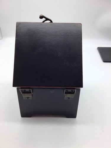 Home Interiors Classic 5" Penny Box Fold Away Desk Clock - Picture 3 of 7
