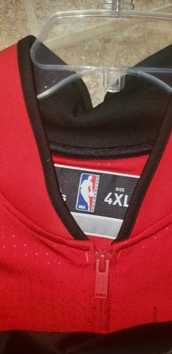 Adidas Warm Up Jacket Chicaco BULLS Mens Size 4XL Basketball NBA,3 badges+ NICE! - Picture 3 of 10