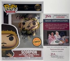 Chris Casamassa Signed Mortal Kombat Scorpion Chase Funko POP #1055 JSA COA