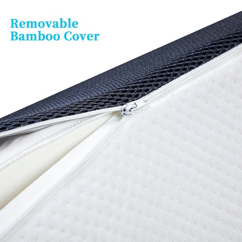 Memory Foam Bed Wedge Pillow with Removable Cover and Sleep Orthopedic Pillow - Picture 8 of 23
