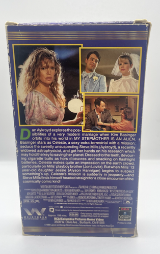 My Stepmother Is An Alien (VHS, 1989) - Picture 4 of 4