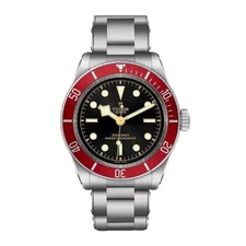 Tudor Black Bay Red Bezel Black Dial Stainless Steel Watch M7941A1A0RU-0001