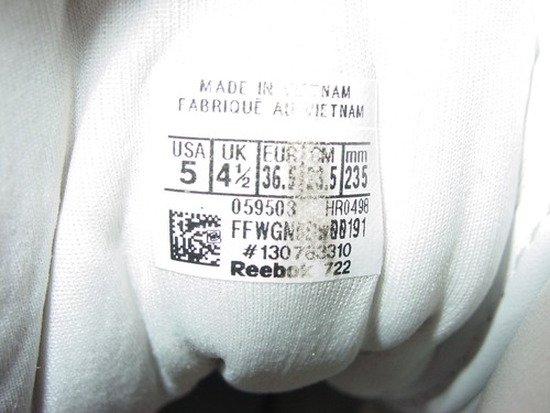 2022 Reebok Question White/Blue/Yellow HR0498 Youth Shoes! Size 5Y Sold As Is! - Picture 7 of 18