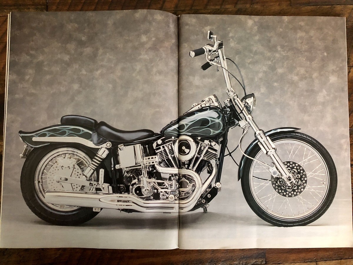 YO　　　［希少品］イージーライダーズ　デイビッドマン　木画 Easyriders Magazine #235 January 1993 David Mann Centerfold