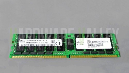 CISCO UCS-ML-1X324RU-A 32GB DDR4-2133-MHz LRDIMM/PC4-17000/quad rank/x4/1.2v - Afbeelding 2 van 5