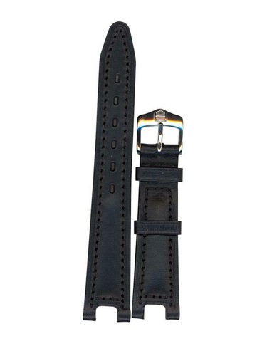 Tag Heuer Man's 18mm Black Genuine Leather Watch Band BN0457 - Picture 4 of 5