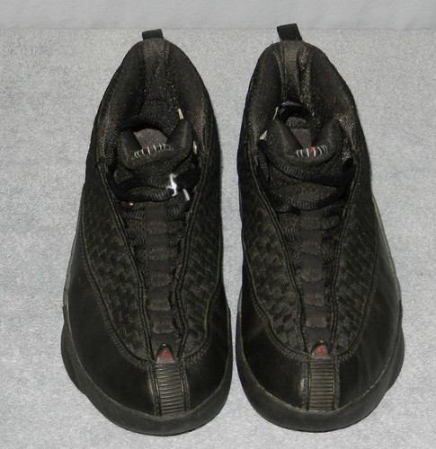 Boys Original 1999 Air Jordan 15 XV Stealth Shoes Size 6 Y Black Gray 134090 - Picture 6 of 10