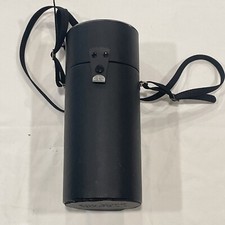 Camera Lens Case Stock No. 73198 Black with Adjustable Shoulder Strap