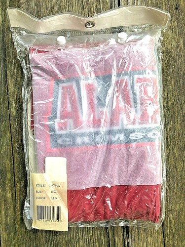 ALABAMA CRIMSON TIDE OFFICIAL TEAM PONCHO New Vinyl Rain Gear, One Size Clothing - Picture 2 of 2