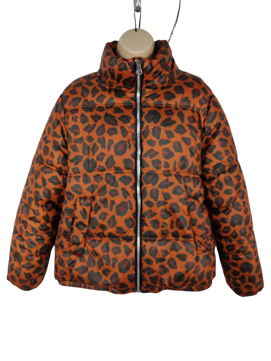 Rust padded deals coat