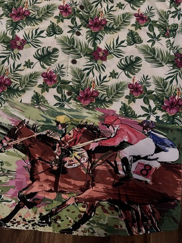 Lowes - Horse Racing Hawaiian Style Shirt - Men’s Size 2XL - Picture 2 of 5