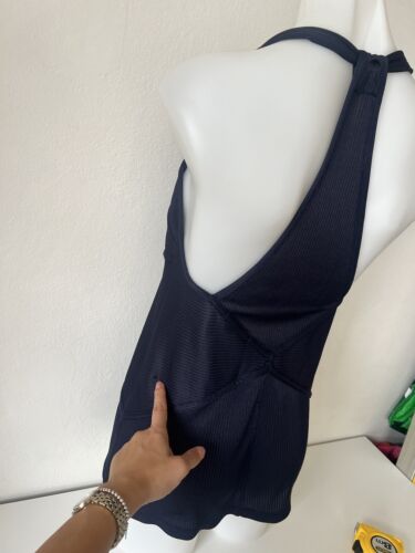 Kate Sylvester New Zealand Top Women S Navy Lightweight Sleeveless Item30 - Picture 15 of 15