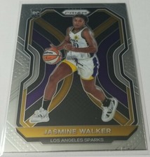 2021 Panini WNBA Prizm JASMINE WALKER Rookie Base #95 Los Angeles Sparks RC