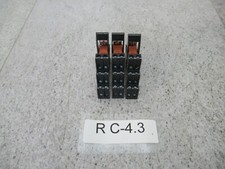 3 x Siemens LZR: RT4B4L24 Module Schrack RT424024 Relay Coil 24VDC + EM18