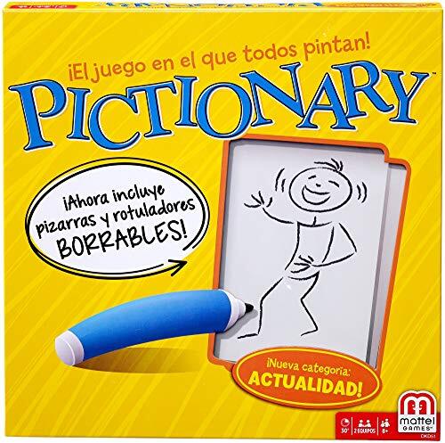 Mattel Games Pictionary, Juego de Mesa para Dibujar +8 años, versión española (DK) - Imagen 1 de 1