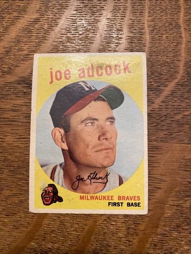 1959 Topps Joe Adcock #315 GDVG - Bild 1 von 6