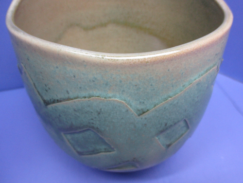 Vaso ciotola ceramica studio rana porcellana verde mento V Vorakit Chinookoswon firmato - Foto 11 di 18