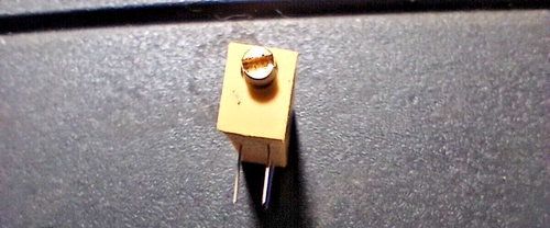 Potentiometer, 500 ohm Multi Turn Spectrol Pot (43P501)(NOS)(QTY 5 ea)A43 - Picture 2 of 3